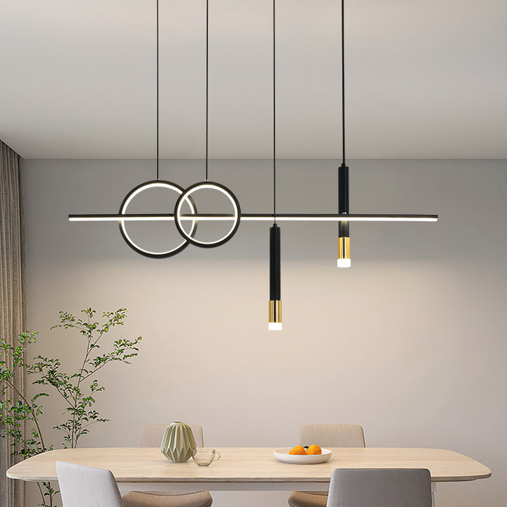 Moderne geometrische Pendelleuchte
