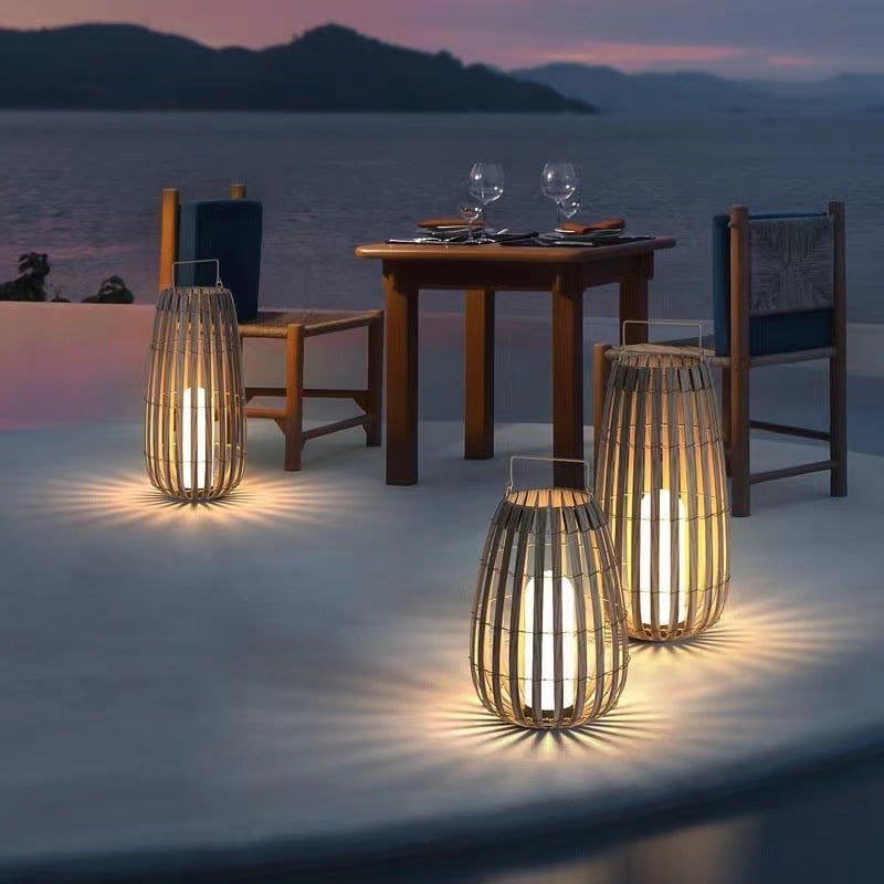 Stylische Outdoor Dekorative LED Laterne