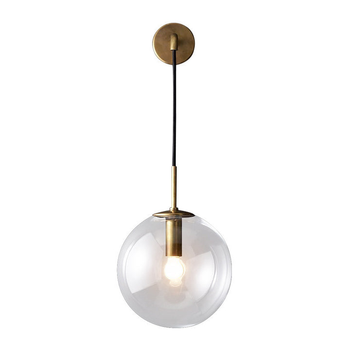 Stylische Globus Pendelleuchte