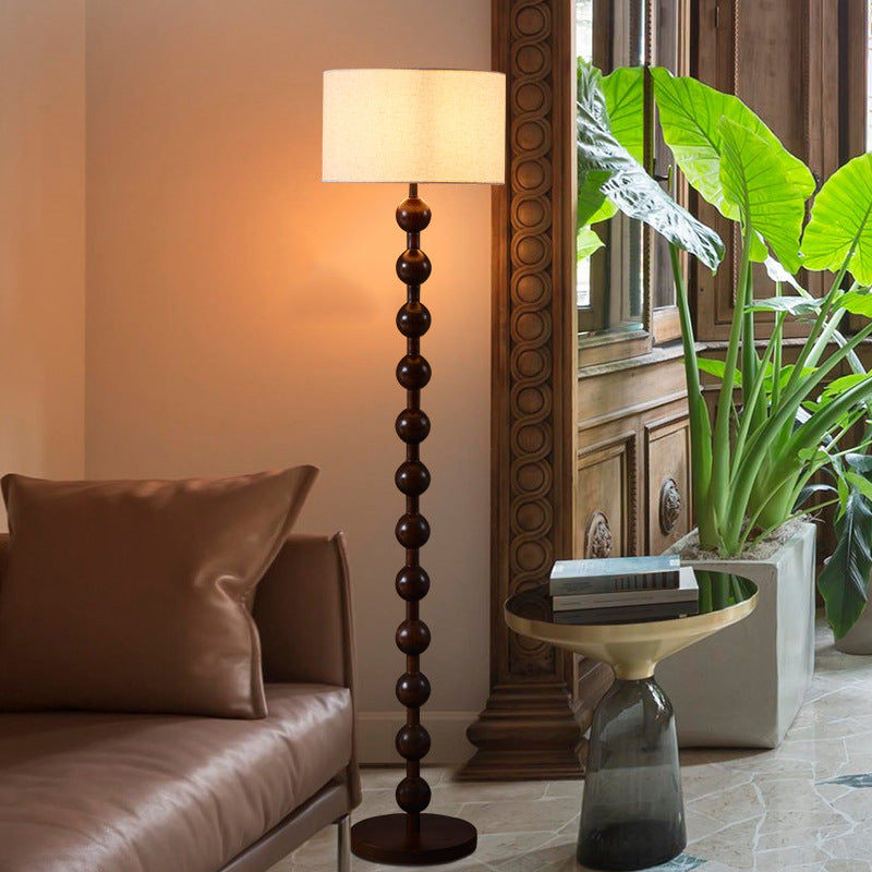 Zeitgenössische Holz Stehlampe