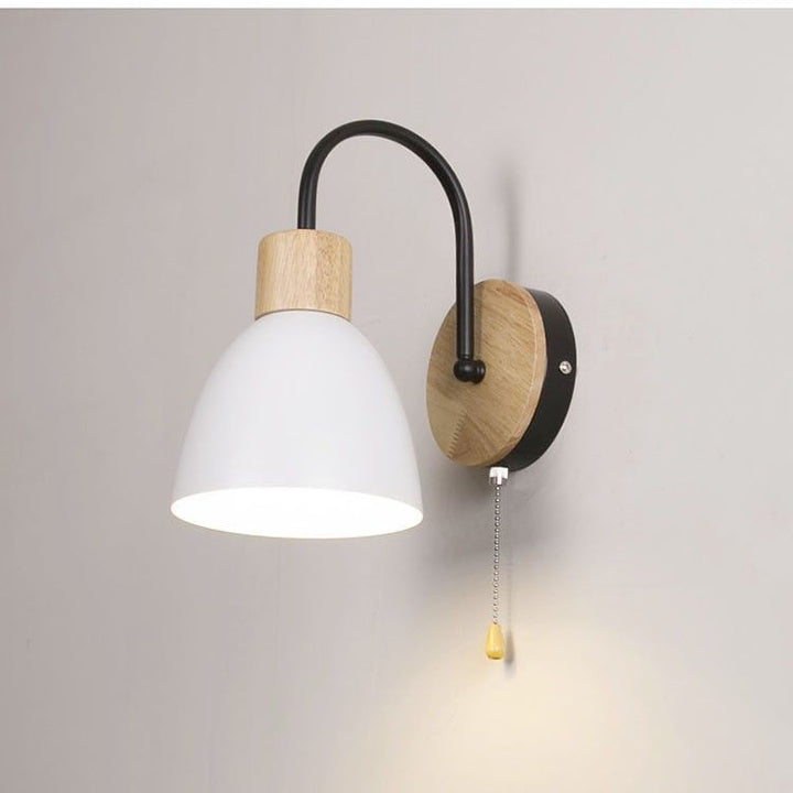 Moderne Holz Wandlampe