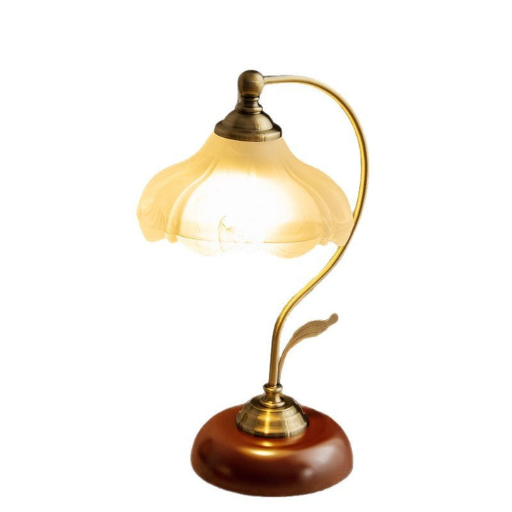 Vintage-inspirierte Glas Tischlampe