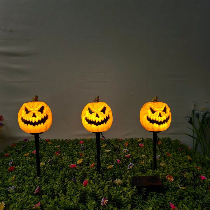 Dekorative Halloween Kürbislampe