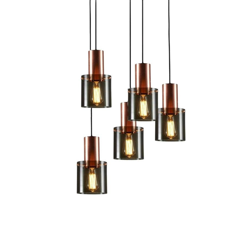 Moderne Transparente Glas Pendelleuchte