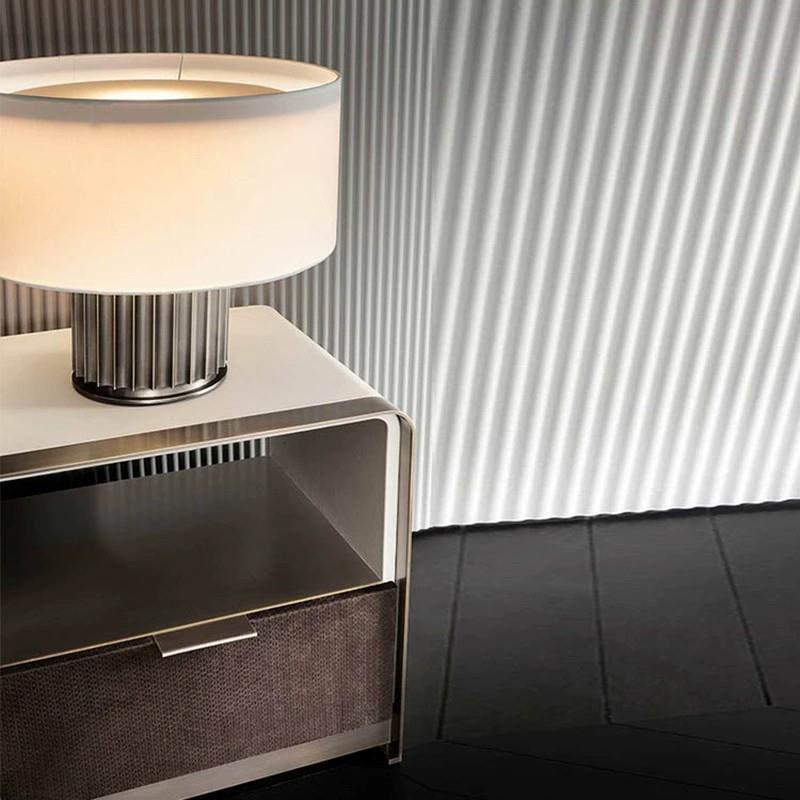 Elegante Runde Tischlampe