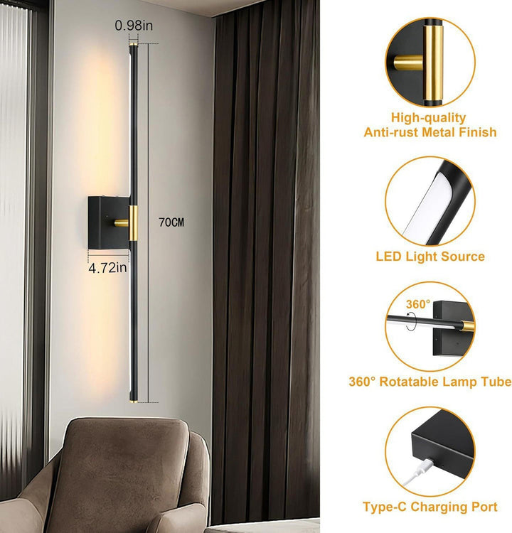 Moderne LED Wandleuchte