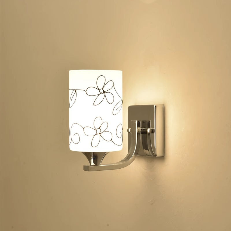 Künstlerische Blumendesign Wandlampe