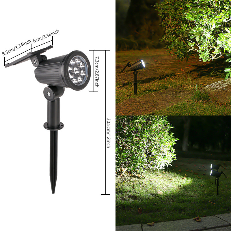 Outdoor Solar verstellbarer LED Spike Spotlight für Gartenlandschaft Beleuchtung