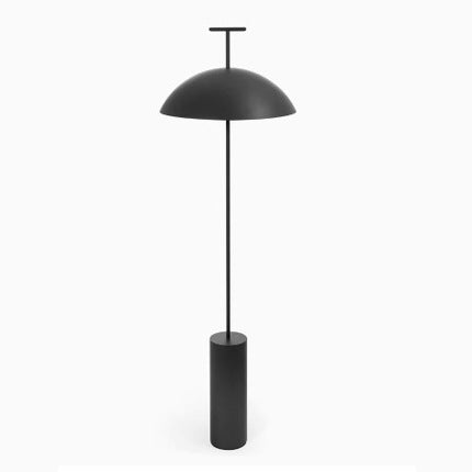 Moderne Minimalistische Stehleuchte mit zylindrischem Sockel