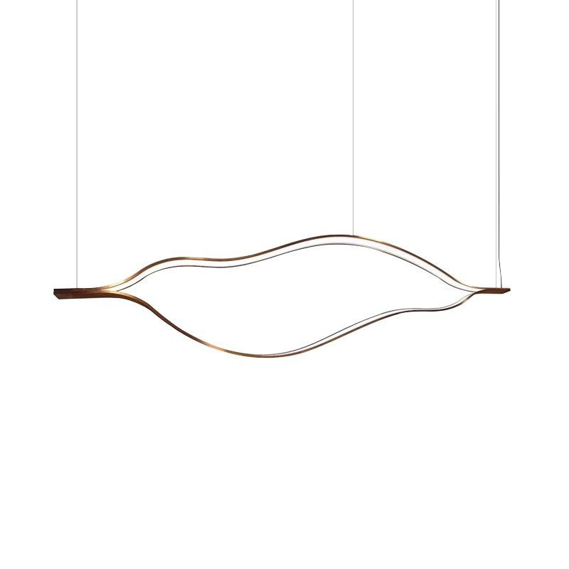 Moderne Wellen-Design Pendelleuchte