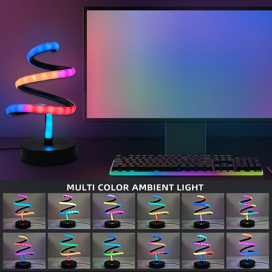 LED Spiral Nachtlicht