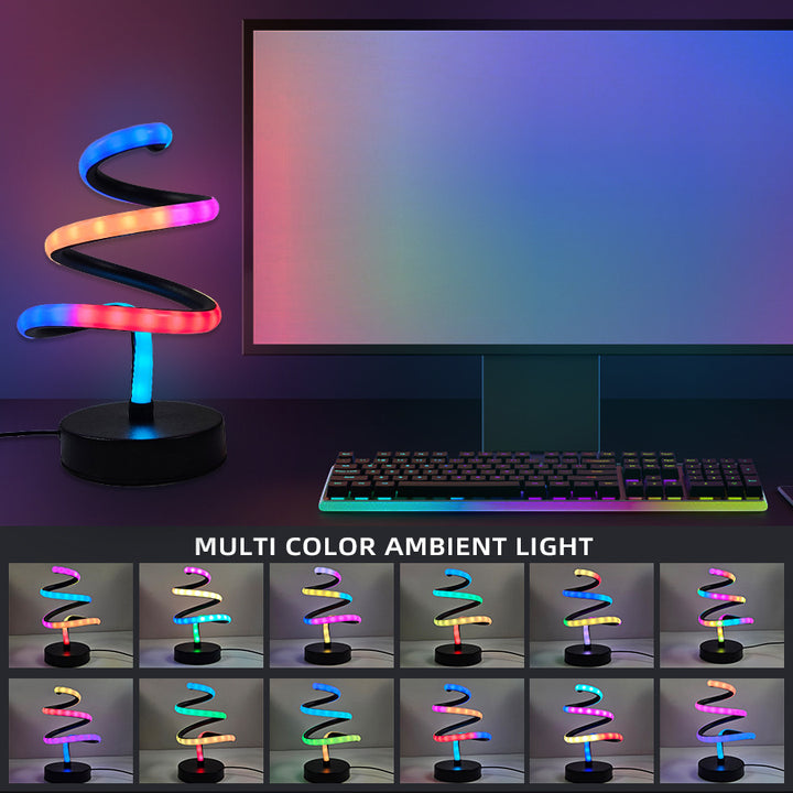 LED Spiral Nachtlicht