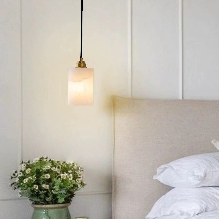 Moderne Alabaster Pendelleuchte