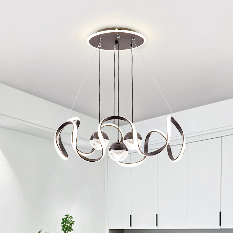 Künstlerische LED-Cluster-Deckenleuchte