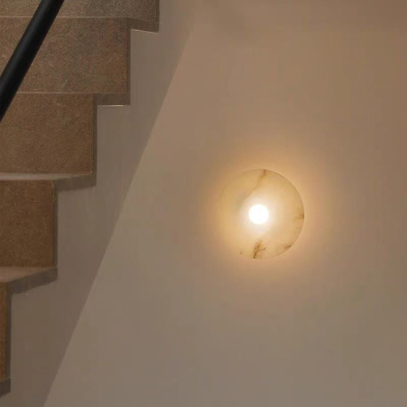 Elegante Marmor Wandlampe