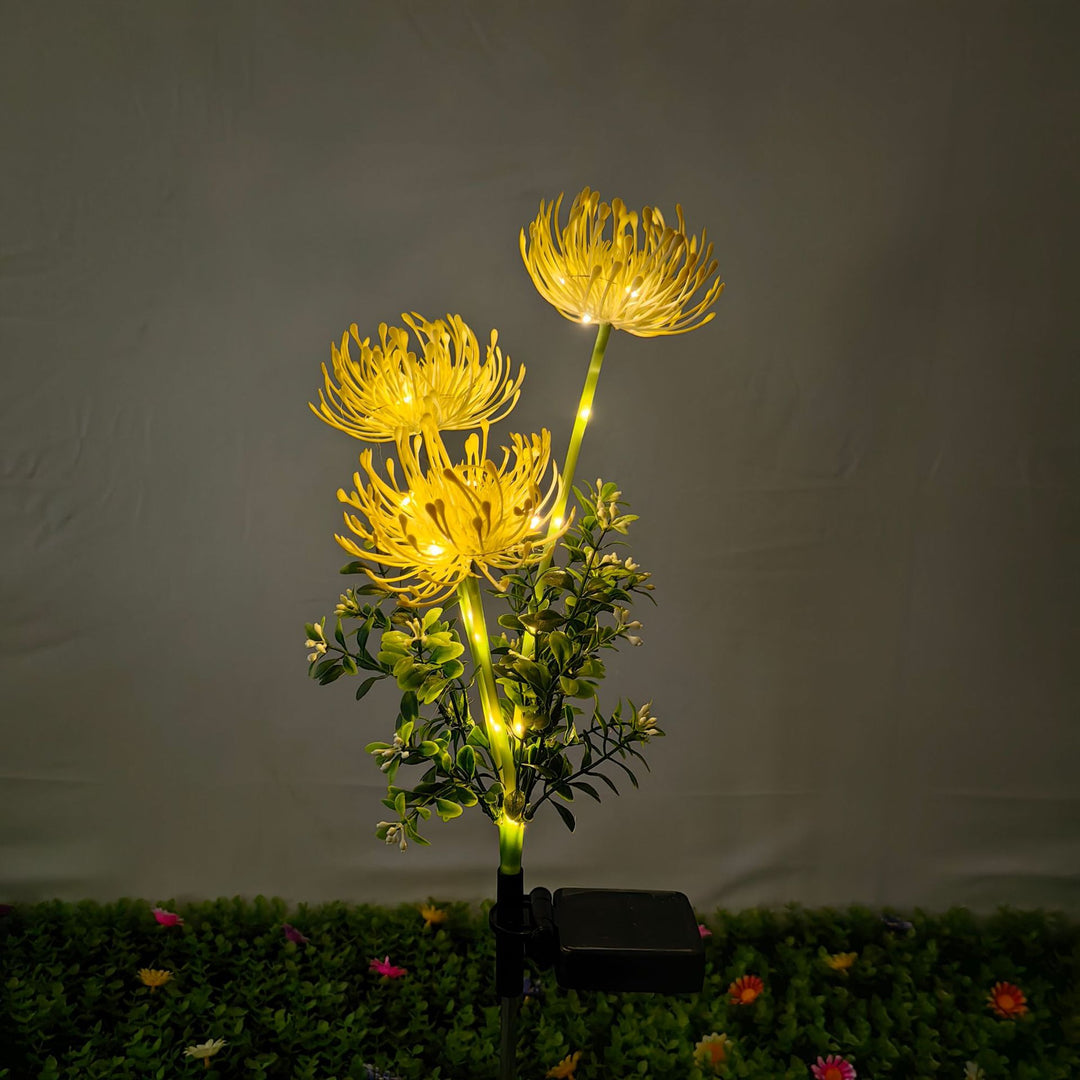 Solarbetriebene dekorative Blumen-Gartenstecker