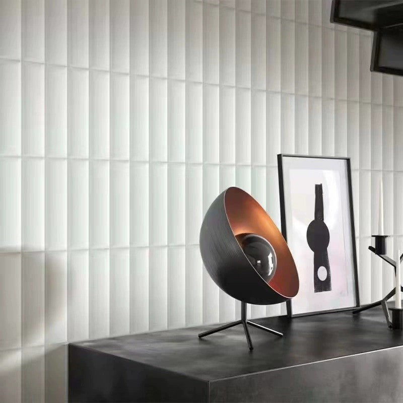 Moderne dekorative Tischlampe mit einzigartigem geometrischem Design