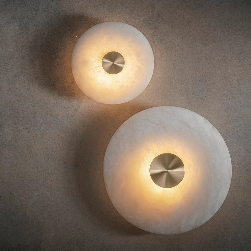 Moderne Alabaster Wandleuchte