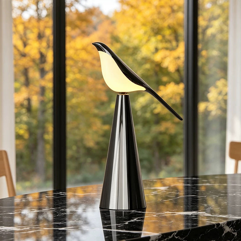 Künstlerische Vogel-Form Tischlampe