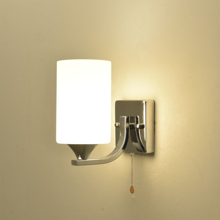 Moderne Dual-Opal Wandleuchte