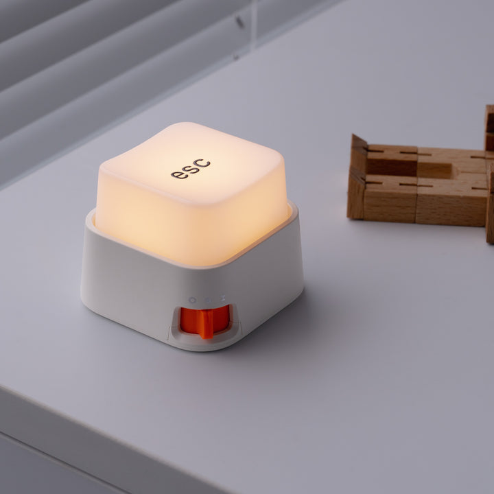 Tragbare wiederaufladbare Würfel-LED-Nachtlampe mit einstellbarer Helligkeit