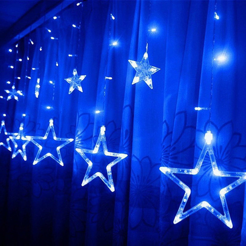 Sternförmige LED-Lichterkette