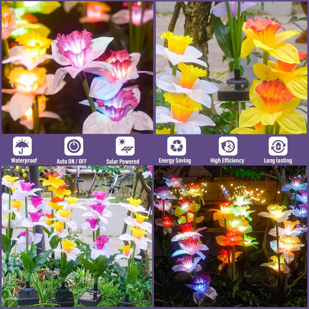 LED Dekorative Garten Orchideenlichter