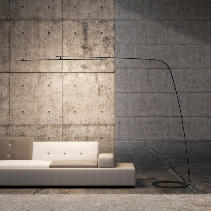 Knickbare LED-Stehlampe mit einstellbarer Helligkeit
