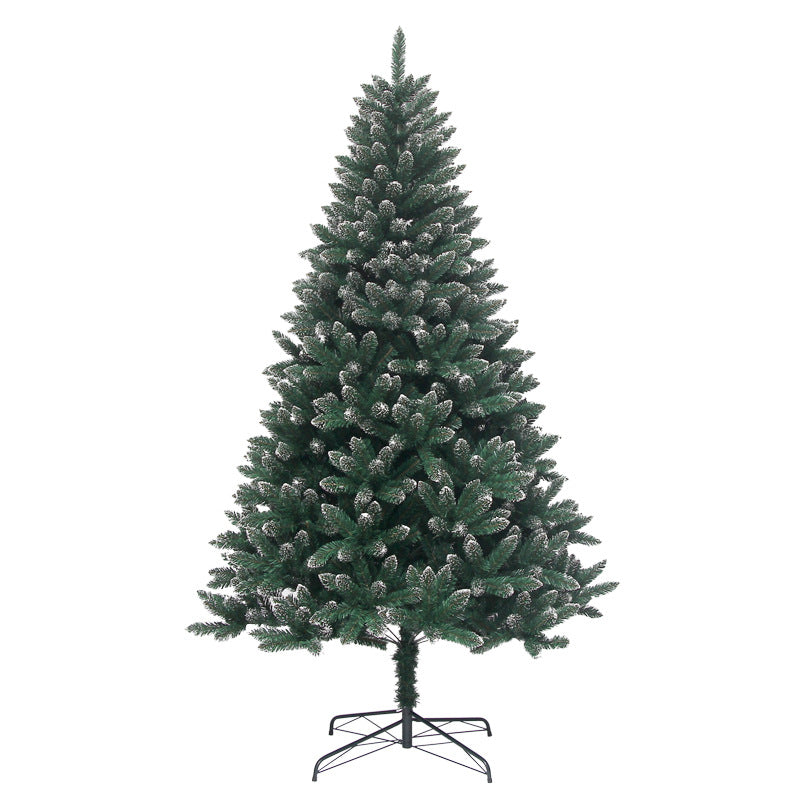 Schnee-bedeckter künstlicher Weihnachtsbaum