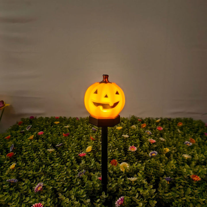 Dekorative Kürbis Gartenlicht