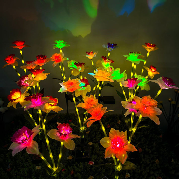 LED Dekorative Garten Orchideenlichter