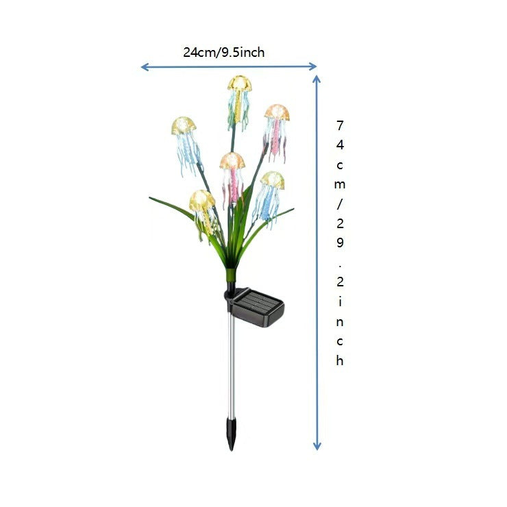 Dekorativer Quallen-LED-Lichtset