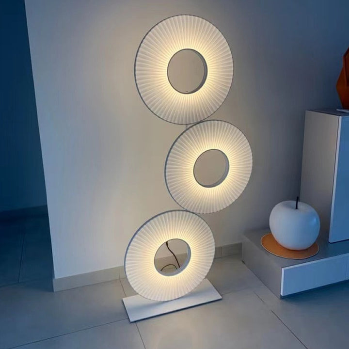 Skulpturale organische Stehlampe
