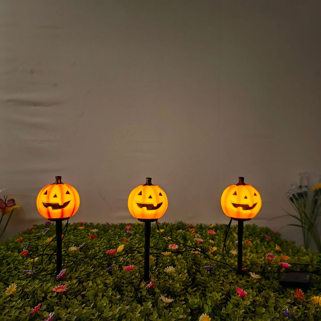 Dekorative Kürbis Gartenlicht