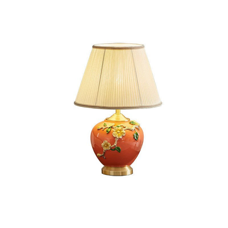 Künstlerische Keramik Tischlampe