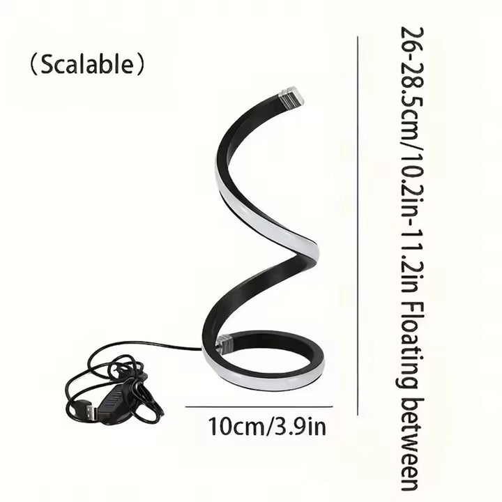 Spiral LED Akzentlampe