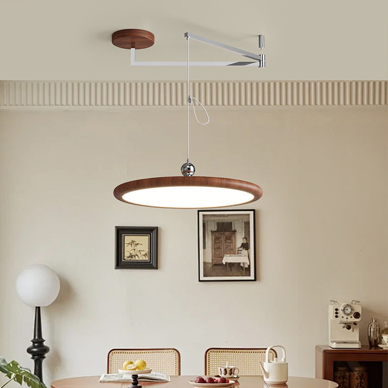Minimalistische Holz Pendelleuchte