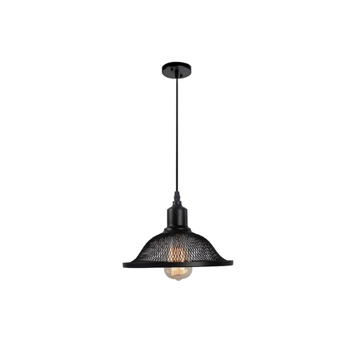 Industrielle Mesh Pendelleuchte