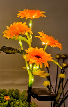 Dekorative LED Blumen Gartenlichter