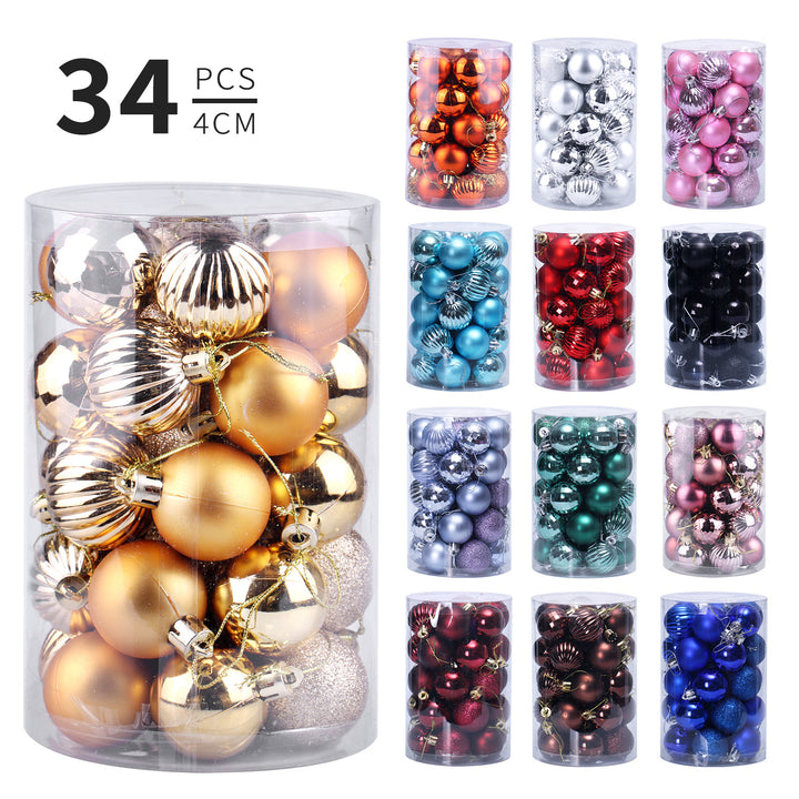 Dekorative Glas Kugeln Set