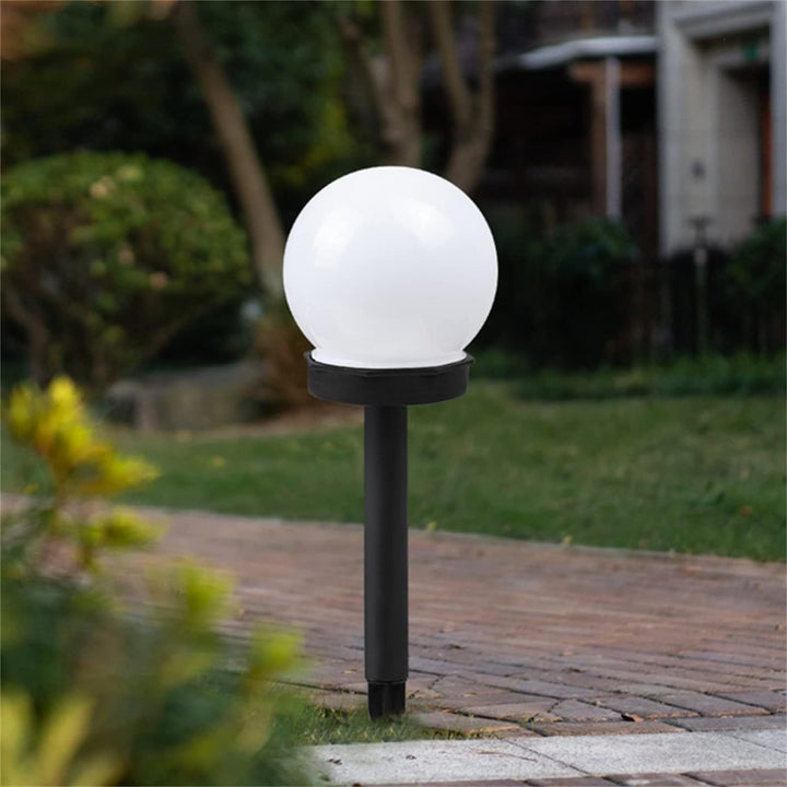 Outdoor Solar-Betriebene Frosted Globe Gartenstecklichter