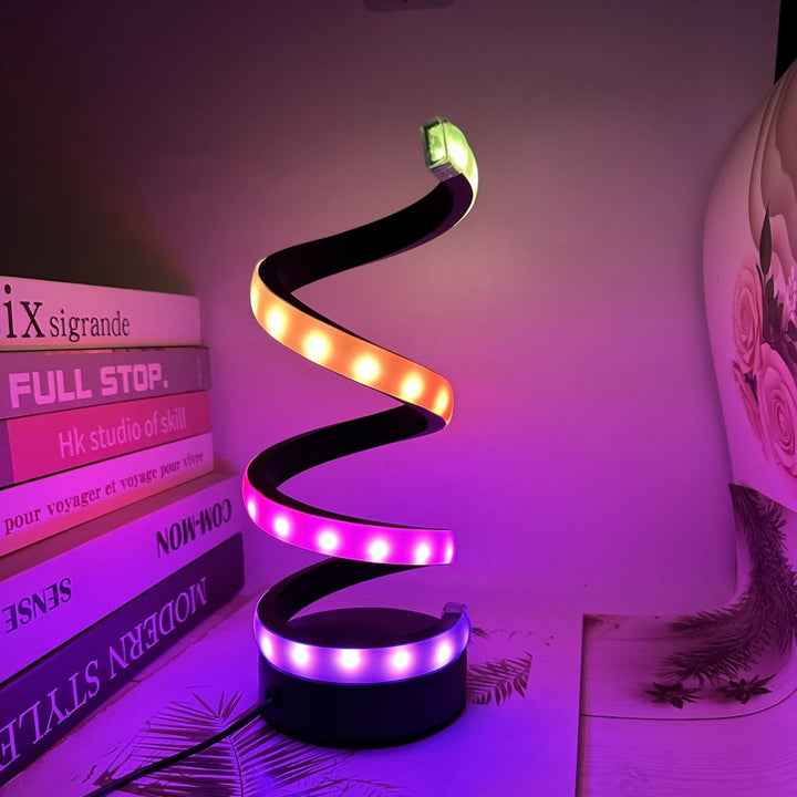 Spiral Tischlampe