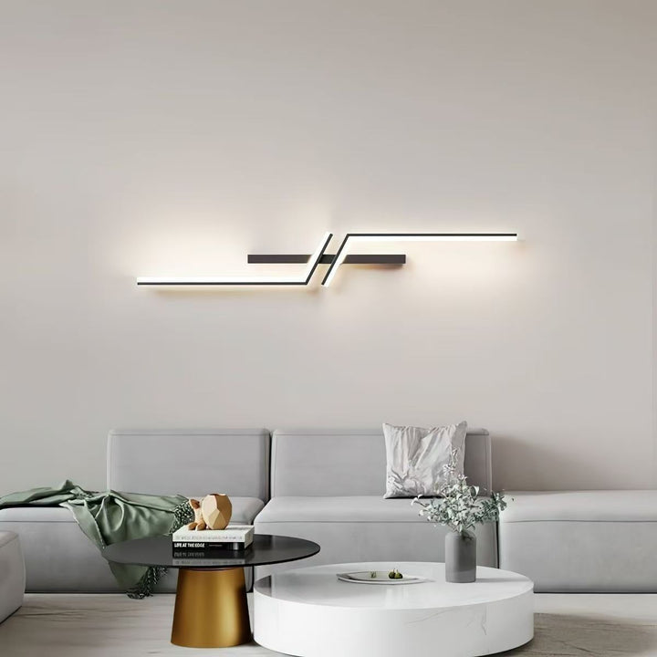 Moderne geometrische Wandleuchte