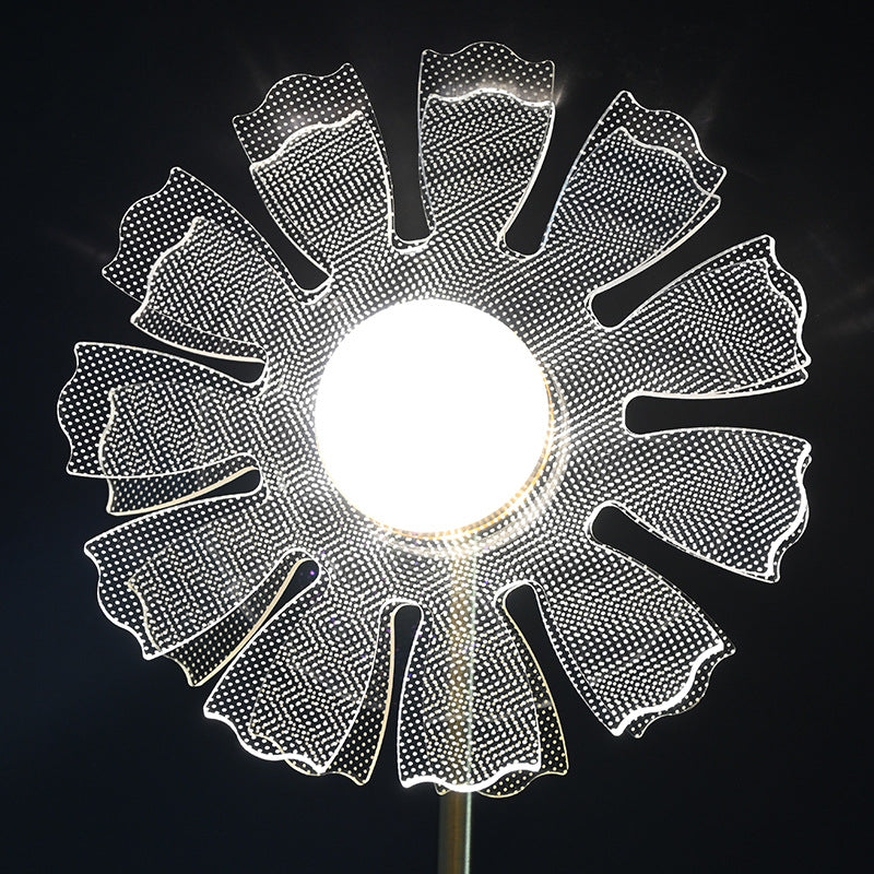 Blumen Design Tischlampe