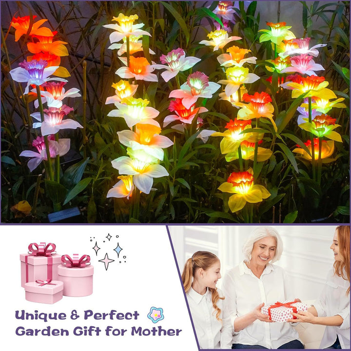 LED Dekorative Garten Orchideenlichter