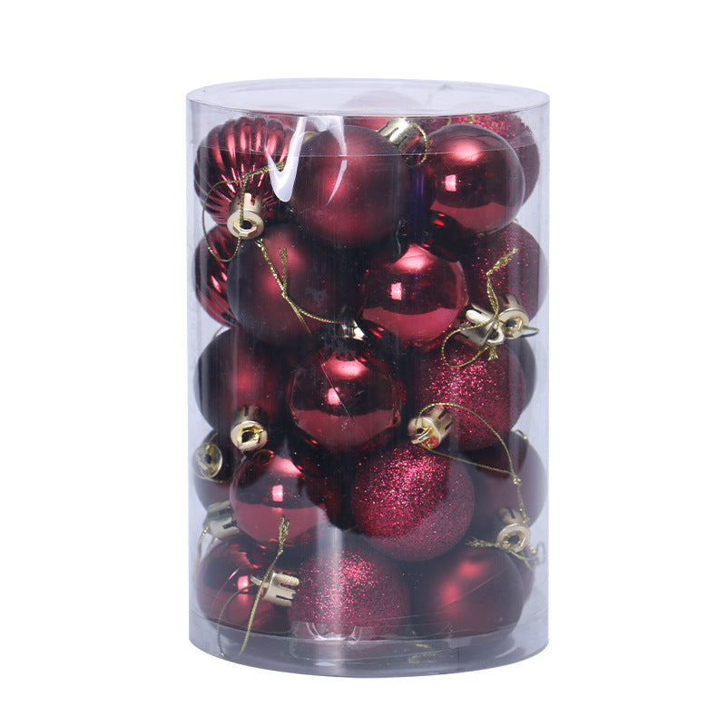 Dekorative Glas Kugeln Set