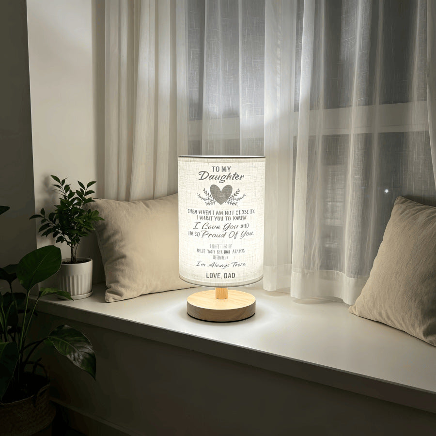 Dekorative Tischlampe