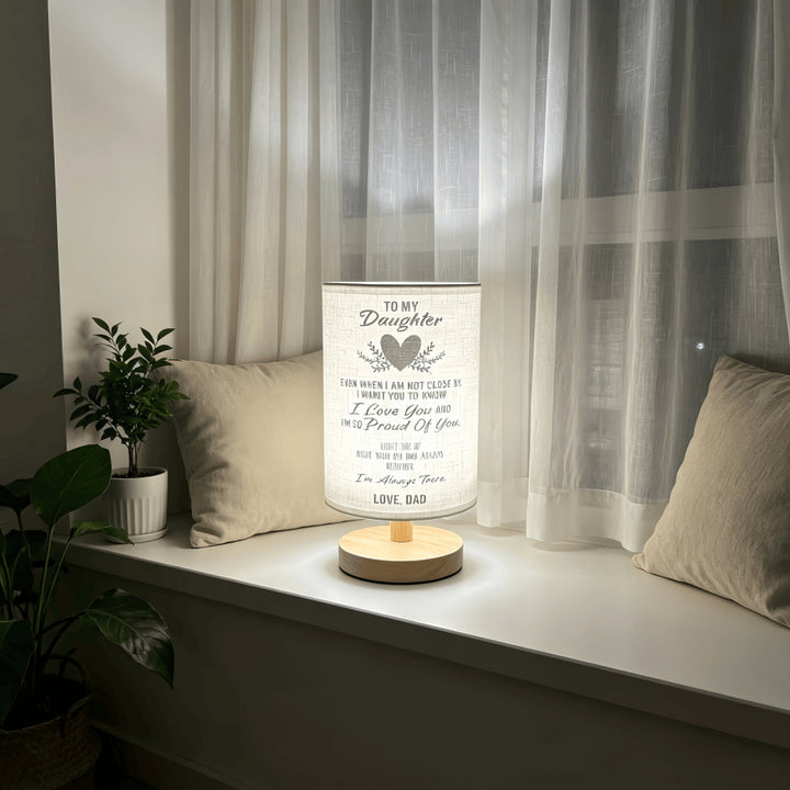 Dekorative Tischlampe