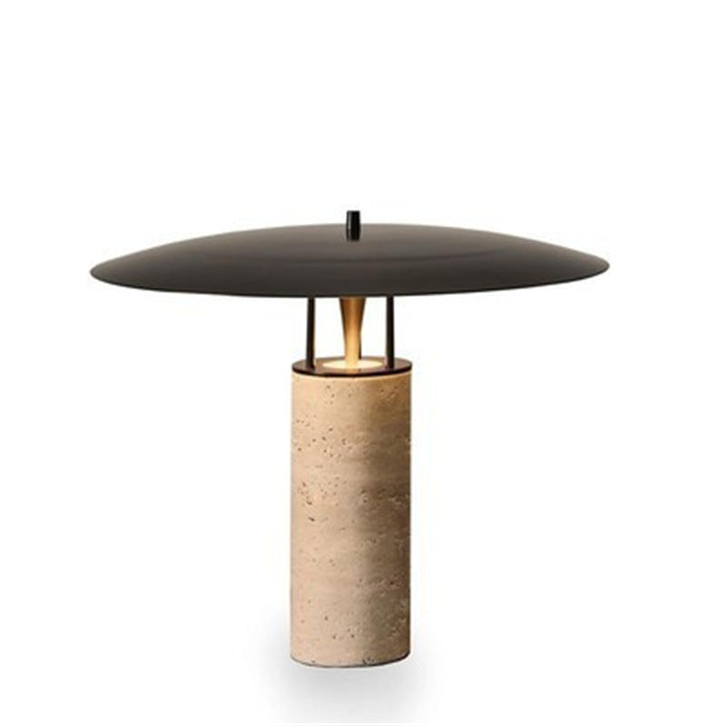 Moderne Minimalistische Tischlampe mit Geometrischem Sockel