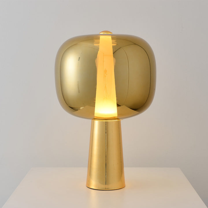 Moderner Minimalistischer Stehlampe mit Transparenter Basis
